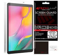 TECHGEAR [3 piezas] protector pantalla para Samsung Galaxy Tab A 10.1 2019 (SM-T510 / SM-T515), protector de pantalla ultra claro
