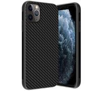 TECHGEAR CarbonFi Custodia per iPhone 13 Pro Max, custodia flessibile antiurto in TPU Slim Fit - Design in fibra di carbonio morbida e flessibile custodia protettiva progettata per iPhone 13 Pro Max