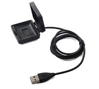 Techgear®, caricabatterie di ricambio per Blaze, cavo di alimentazione USB con supporto compatibile con Fitbit Blaze Smart Fitness Watch