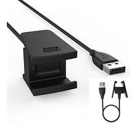 TECHGEAR Caricatore per Fitbit Charge 2, Sostituzione USB Cavo di Ricarica Caricabatteria Dock Adattatore per Fitbit Charge 2 Cardiaca & Tracker di attività fitness