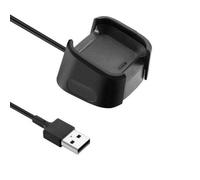 TECHGEAR Caricatore per Fitbit Versa/Versa Lite, Sostituzione USB Cavo di Ricarica Caricabatteria Dock Adattatore per Fitbit Versa/Versa Lite Cardiaca & Tracker di attività fitness Smart Watch