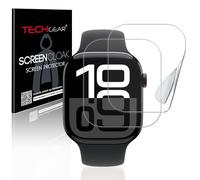 TECHGEAR Confezione da 2 pellicole proteggi schermo per Apple Watch Series 11 10 42 mm [Screen Cloak Edition] [copertura completa dello schermo] [HD] [rinforzato] [senza bolle] pellicola protettiva in