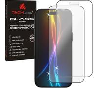 TECHGEAR Confezione da 2 pellicole protettive in vetro temperato antiriflesso per iPhone 17 Air (2025), copertura completa 3D, antiriflesso, tocco liscio, compatibile con Face ID