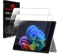 TECHGEAR Confezione da 2 pellicole protettive in vetro temperato per Microsoft Surface Pro 12 2025 (schermo da 12 pollici), durezza 9H, trasparenza HD, antigraffio, senza bolle