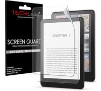 TECHGEAR Confezione da 2 pellicole protettive per schermo intero per Amazon Kindle Paperwhite/Signature/Kids/Kindle Colorsoft (2024 Release / 12a generazione), antiriflesso, opache, confezione da 2