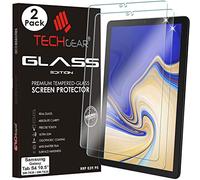 TECHGEAR [Confezione da 2 Vetro Temperato Compatibile con Samsung Galaxy Tab S4 10.5 Pollici (SM-T830 / SM-T835) - Autentica Pellicola protecttiva in Vetro Temperato Salvaschermo