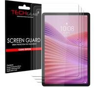 TECHGEAR Confezione da 3 pellicole proteggi schermo per Lenovo Tab 10.1" 2025 TB311 / TB311FU / TB311XU Ultra Clear Screen Protector Cover + panno per la pulizia dello schermo e scheda applicatore