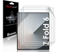 TECHGEAR Confezione da 3 pellicole protettive interne per Samsung Galaxy Z Fold 6 [Screen Cloak Edition] [Easy Fit] [pieghevole friendly] [copertura completa dello schermo] [alta definizione] [senza