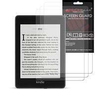 TECHGEAR [Confezione da 3 pellicole protettive per schermo intero per Amazon Kindle Paperwhite 4 (2018 / 10a generazione) anti brillanti/opache con panno per la pulizia e scheda di applicazione