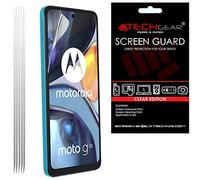 TECHGEAR Confezione da 5 pellicole protettive per display LCD trasparenti per Motorola Moto G22