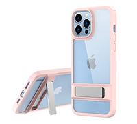TECHGEAR Cover con Cavalletto Compatibile con iPhone 14 [Fusion Armor] Cover Paraurti Ibrido Protettiva Resistente Protezione per lo Schermo con Cornice Cover per iPhone 14 6.1"