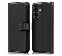 TECHGEAR Custodia a portafoglio per Samsung Galaxy A27 5G, in pelle, con blocco RFID, con porta carte, supporto, chiusura magnetica, cinturino da polso, custodia antiurto per A27 5G / A27 4G, colore