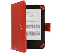 TECHGEAR Custodia compatibile con Amazon Kindle Paperwhite Custodia 6 pollici, Custodia eReader [+ una pellicola protettiva] Tutte le versioni - Custodia Paperwhite 10a generazione - Rosso
