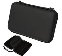 TECHGEAR Custodia Compatibile con Nintendo 2DS XL - Custodia Protettiva da viaggio Cover Rigida e Spaziosa Realizzata per 2DS XL + Giochi + Accessori [Nero]