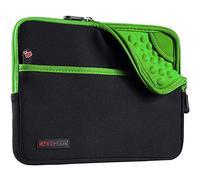 TECHGEAR Custodia Cover - Copertina protettiva manicotto in neoprene Sottile con interno antiurto bolle per il nuovo iPad Air 2019, Apple iPad 9.7", iPad Pro 11", iPad Pro 10.5", Air 2, iPad 4 - Verde