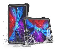 TECHGEAR Custodia Impermeabile per iPad PRO 11 2021/2020 3a / 2a Generazione [Custodia Poseidon] Custodia Impermeabile Antiurto Slim Robusta Armatura con Protezione Schermo Incorporata + Supporto