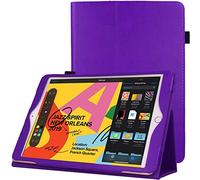 TECHGEAR Custodia in pelle per iPad 10.2" (8/7 Generazione, 2020/2019), Custodia Rigida Sottile di Alta Qualità in PU Pelle con Supporto e Cinturino a Mano e funzione Auto Sveglia/Sonno