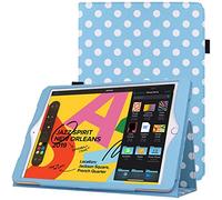 TECHGEAR Custodia in Pelle per iPad 10.2" (8/7 Generazione, 2020/2019), Custodia Rigida Sottile di Alta qualità in PU Pelle con Supporto e Cinturino a Mano e Funzione Auto Sveglia/Sonno