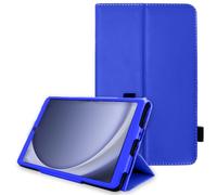 TECHGEAR Custodia in pelle per Samsung Galaxy Tab A11 / A9 8,7" (SM-X133/X135/X110/X115) PU pelle sottile Folio Stand Cover con cinturino da polso, chiusura magnetica, fodera in microfibra, passante