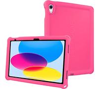 TECHGEAR Custodia Protettiva Progettata per iPad 10 Generazione 2022 10,9", Cover Antiscivolo in Silicone Morbido e Resistente agli Urti con Pellicola Protettiva, Cover iPad 10 Idiale per Bambini
