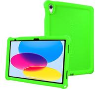 TECHGEAR Custodia Protettiva Progettata per iPad 10 Generazione 2022 10,9", Cover Antiscivolo in Silicone Morbido e Resistente agli Urti con Pellicola Protettiva, Cover iPad 10 Idiale per Bambini