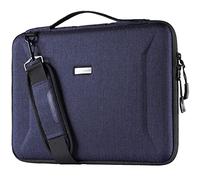 TECHGEAR Custodia Resistente per 12"- 13.3" pollici Computer Portatili, Borsa Portatile con Tracolla per Trasporto per MacBook Air 13", Macbook Pro 13" 2021 / Pro 14" 2021, Surface Pro 8/7/6/X/5/4/3