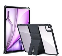 TECHGEAR Custodia rigida per Apple iPad Air 13" 2024 (M2) Premium Slim Hybrid robusta custodia protettiva antiurto e supporto, protezione resistente con retro trasparente