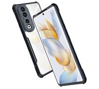 TECHGEAR Custodia rigida per Honor 90 5G [Fusion Armour] Premium Hybrid robusta custodia protettiva antiurto resistente con retro trasparente progettata per Honor 90 5G - Nero