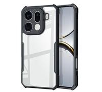 TECHGEAR Custodia rigida per Oppo Find X9 Pro 5G, Fusion Armour Hybrid robusta custodia protettiva antiurto con bordi ammortizzanti e retro semitrasparente - Custodia per telefono resistente