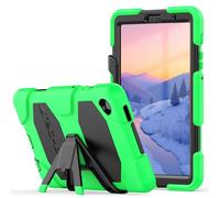 TECHGEAR Custodia Robusta Compatibile con Samsung Galaxy Tab A7 Lite 8.7" 2021 (SM-T220 / SM-T225) Resistente agli Urti e all'impatto - Cover con Supporto per i Bambini, Lavoro e Scuola [Verde]