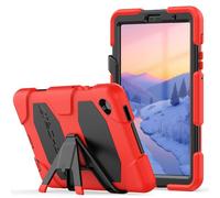 TECHGEAR Custodia Robusta Compatibile con Samsung Galaxy Tab A7 Lite 8.7" 2021 (SM-T220 / SM-T225) Resistente agli Urti e all'impatto - Cover con Supporto per i Bambini, Lavoro e Scuola [Rosso]