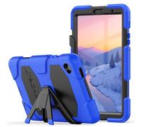 TECHGEAR Custodia Robusta Compatibile con Samsung Galaxy Tab A7 Lite 8.7" 2021 (SM-T220 / SM-T225) Resistente agli Urti e all'impatto - Cover con Supporto per i Bambini, Lavoro e Scuola [Blu]