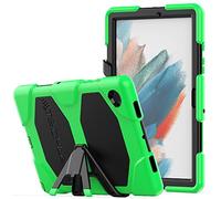 TECHGEAR Custodia Robusta Compatibile con Samsung Galaxy Tab A8 10.5" 2022 (SM-X200 / SM-X205) Resistente agli Urti e all'impatto - Cover con Supporto per i Bambini, Lavoro e Scuola [Verde]
