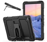 TECHGEAR Custodia robusta per Samsung Galaxy Tab A9 Plus 11" (SM-X210 / SM-X215) - Custodia resistente agli urti con supporto integrato e pellicola protettiva - ideale per scuole, lavoro, magazzini