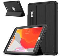 TECHGEAR D-Fence Custodia Compatibile con iPad 9/8/7 (10.2" Pollici, 2021/2020/2019) - Custodia Sottile Resistente all'impatto e agli Urti - Custodia Cover per i Bambini, Costruttori e Offici