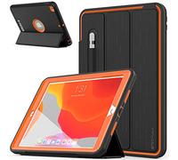 TECHGEAR D-Fence Custodia Compatibile con iPad 9/8/7 (10.2" Pollici, 2021/2020/2019) - Custodia Sottile Resistente all'impatto e agli Urti - Custodia Cover per i Bambini, Costruttori e Offici