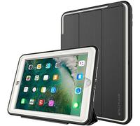 TECHGEAR D-FENCE Custodia compatibile con nuovo iPad 9.7 "(2018/2017) - Custodia Sottile Resistente all'impatto e agli urti - Custodia Cover per i bambini, Costruttori e Offici (Grigio)