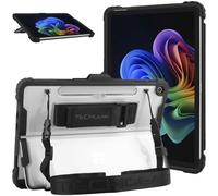 TECHGEAR DuraTUFF - Custodia per Microsoft Surface Pro 12 (2025, 12"), robusta e resistente agli urti, compatibile con tastiera firmata, supporto, tracolla e accesso alla penna