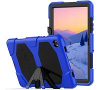 TECHGEAR G-Shock - Custodia per Samsung Galaxy Tab A9 Plus 11" 2023 (SM-X210 / SM-X215), resistente e robusta, antiurto, con supporto, per bambini, scuole, costruttori, operai, blu