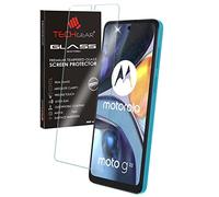 TECHGEAR Glass Edition - Pellicola protettiva compatibile con Motorola Moto G22, in vetro temperato [bordo rotondo 2.5D] durezza 9H, trasparenza cristallina, resistente ai graffi, senza bolle