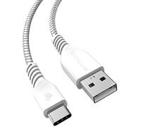 Techgear intrecciato USB-C cavo per iPad PRO11 2018 [White] bianco bianco 1m / 3.3ft