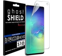 Techgear, pellicola proteggi schermo per Samsung Galaxy S10, edizione ghostSHIELD, in TPU rinforzato, copertura completa dello schermo, superficie curva (non per S10e, S10+)