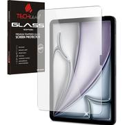 TECHGEAR Pellicola protettiva antiriflesso in vetro temperato per iPad Air 11" 2025/2024, durezza 9H, antigraffio, senza bolle, realizzata per Apple iPad Air 11" (M2/M3)