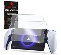 TECHGEAR Pellicola protettiva antiriflesso in vetro temperato per PS Portal (confezione da 2) [durezza 9H] [resistente ai graffi] [senza bolle] per Sony PlayStation Portal Remote Player