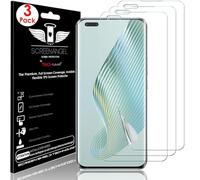 TECHGEAR Pellicola protettiva per Honor Magic 5 Pro 5G [Screen Angel Edition] [Case Friendly] [senza bolle] [copertura completa dello schermo] HD trasparente flessibile TPU pellicola trasparente