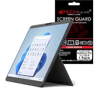 TECHGEAR Pellicola protettiva per Microsoft Surface Pro 11 / Pro 10 / Pro 9 (schermo da 13 pollici), ultra trasparente, con panno per la pulizia dello schermo e scheda di applicazione
