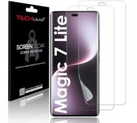 TECHGEAR Pellicola protettiva per schermo (2 pezzi) per Honor Magic 7 Lite 5G [Screen Cloak Edition] [In-Display Fingerprint] [Case Friendly] [Facile da montare] [senza bolle] [Copertura completa