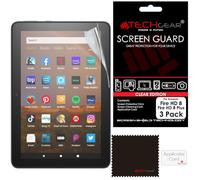 TECHGEAR, pellicola protettiva per schermo ultra trasparente, progettata per tutti i nuovi tablet Amazon Fire HD da 8", HD 8" Plus (2020/10a generazione)