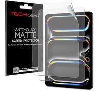 TECHGEAR Pellicole protettive antiriflesso per Apple iPad Pro 11" (M4) 2024, 5a generazione [EASY-FIT] edizione opaca