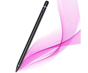 TECHGEAR - Penna stilo ricaricabile attiva, ad alta precisione e sensibilità, compatibile con iOS, Android, iPad, iPad Pro, iPhone, Samsung, Lenovo Tablet e altri dispositivi touchscreen